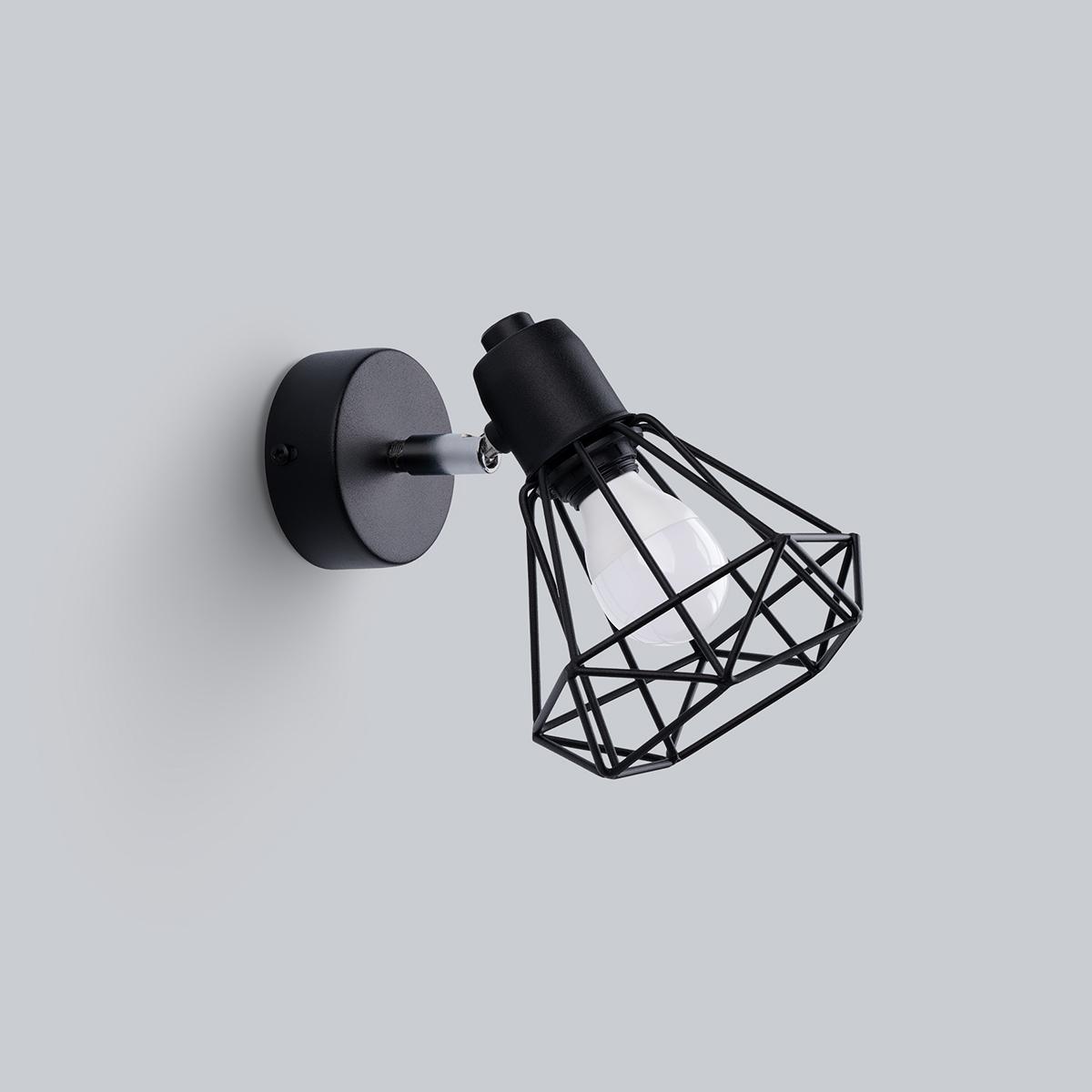 Sollux Aplique ARTEMIS 1 negro 