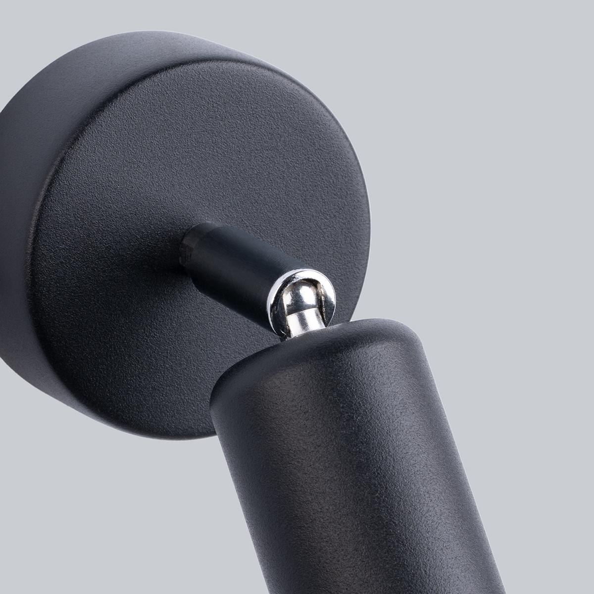 Sollux Aplique FORNES 1 negro 