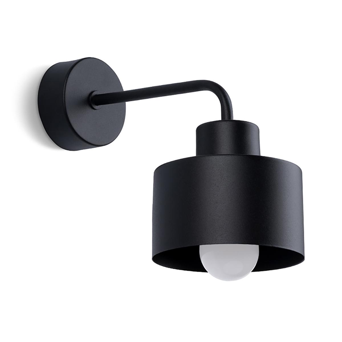 Sollux Aplique SAVAR 1 negro 
