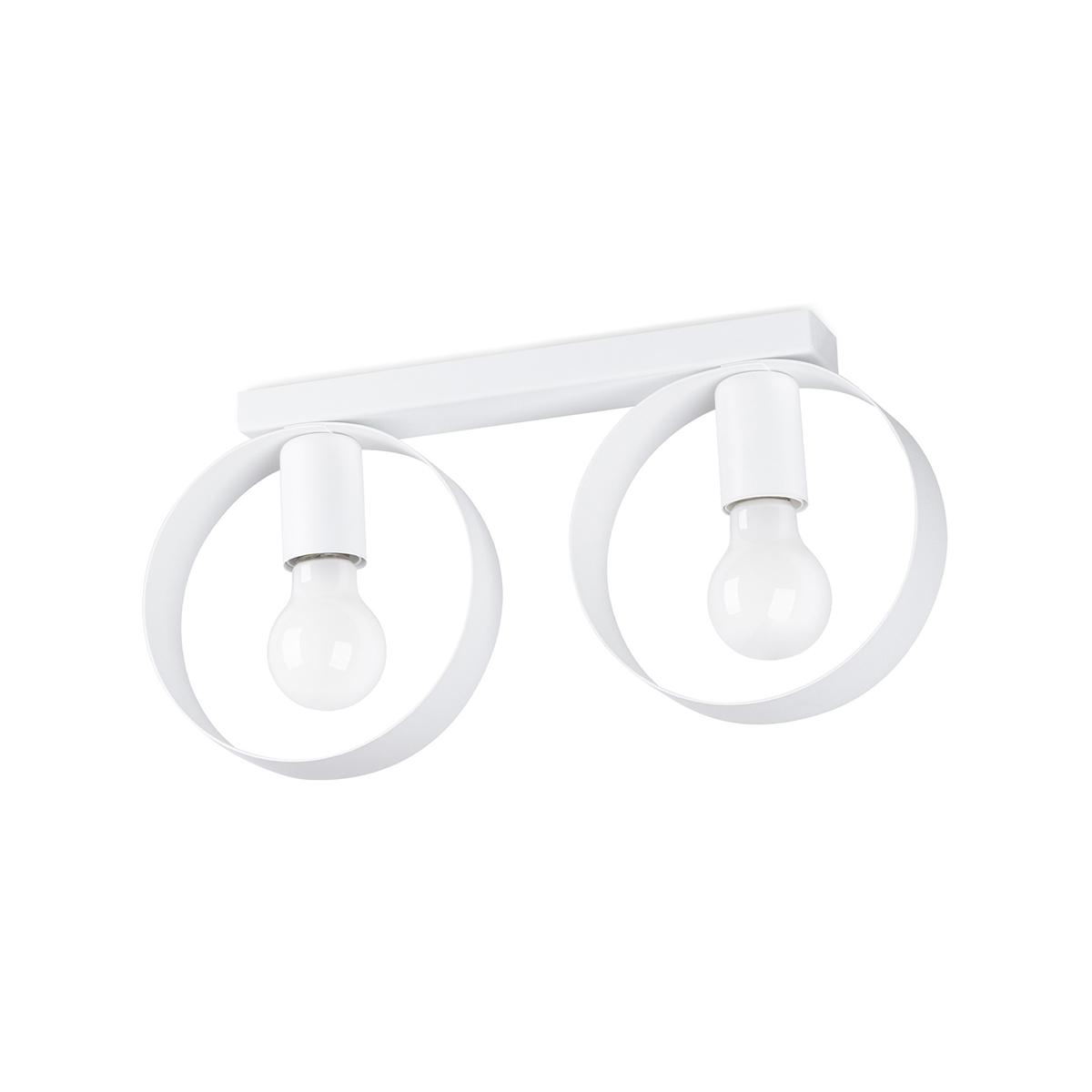 Sollux Plafón TITRAN 2 blanco 