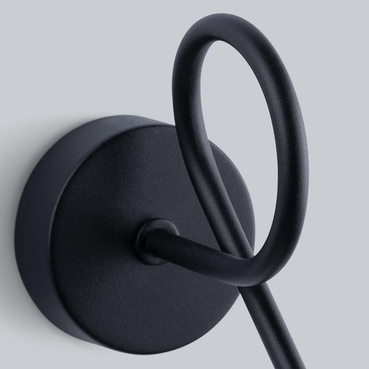 Sollux Aplique ARTEMIS 1S negro 