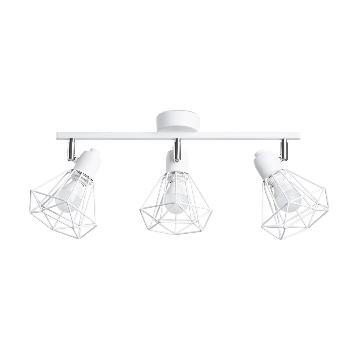 Sollux Lámpara de techo ARTEMIS 3 blanco 