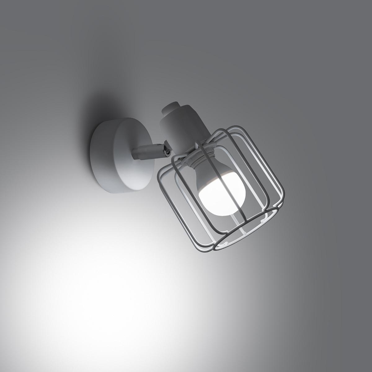 Sollux Aplique BELUCI 1 blanco 