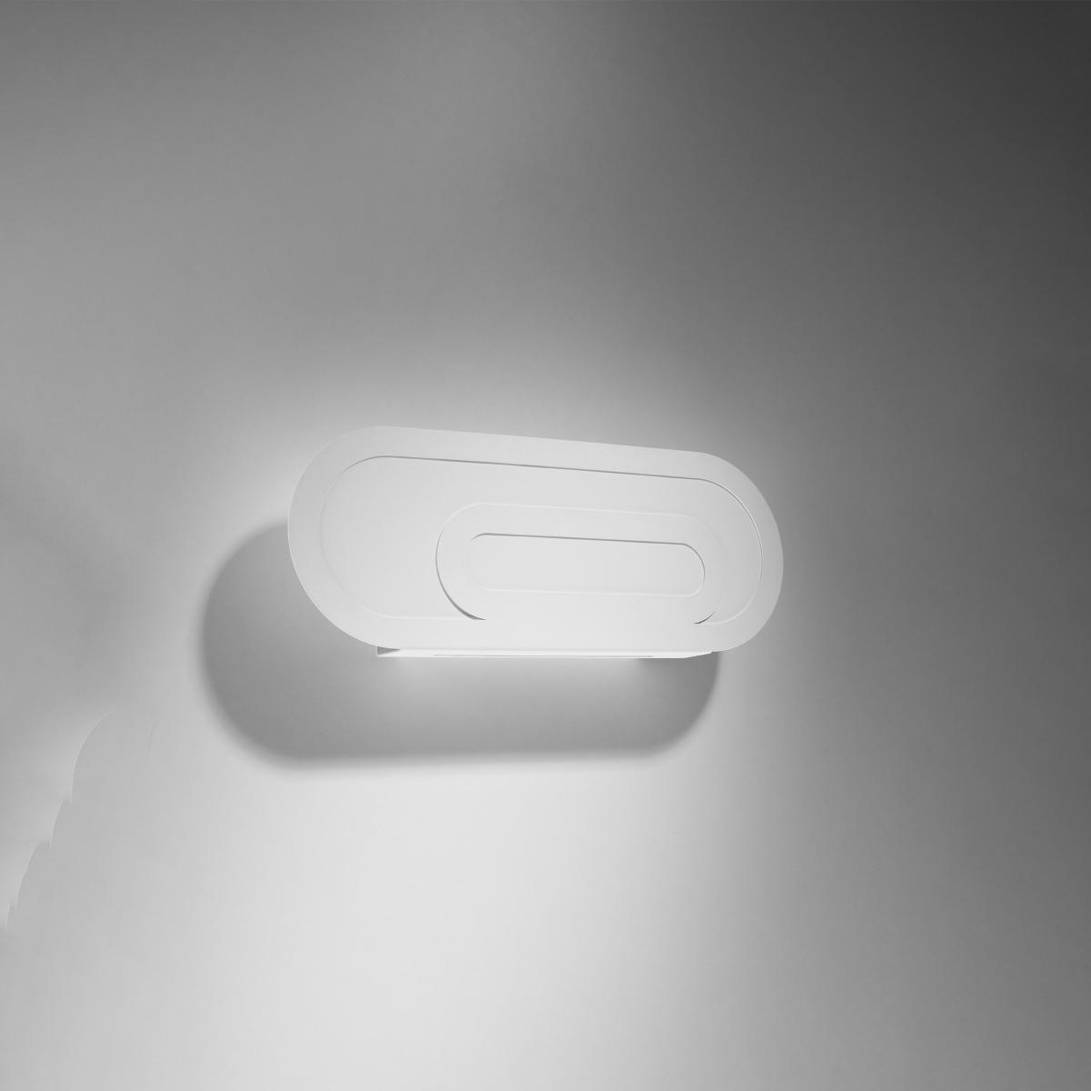 Sollux Aplique SACCON blanco 