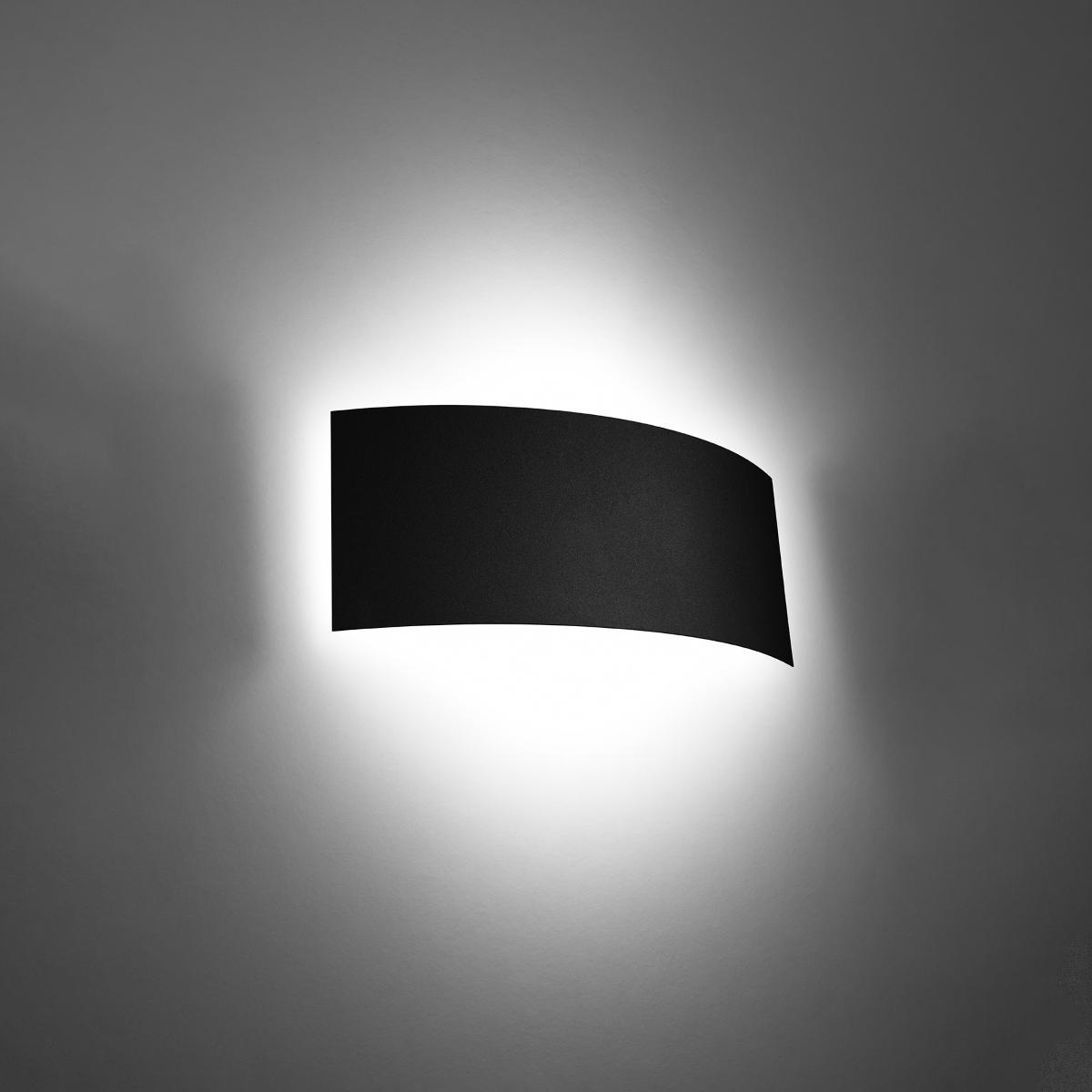 Sollux Aplique MAGNUS negro 