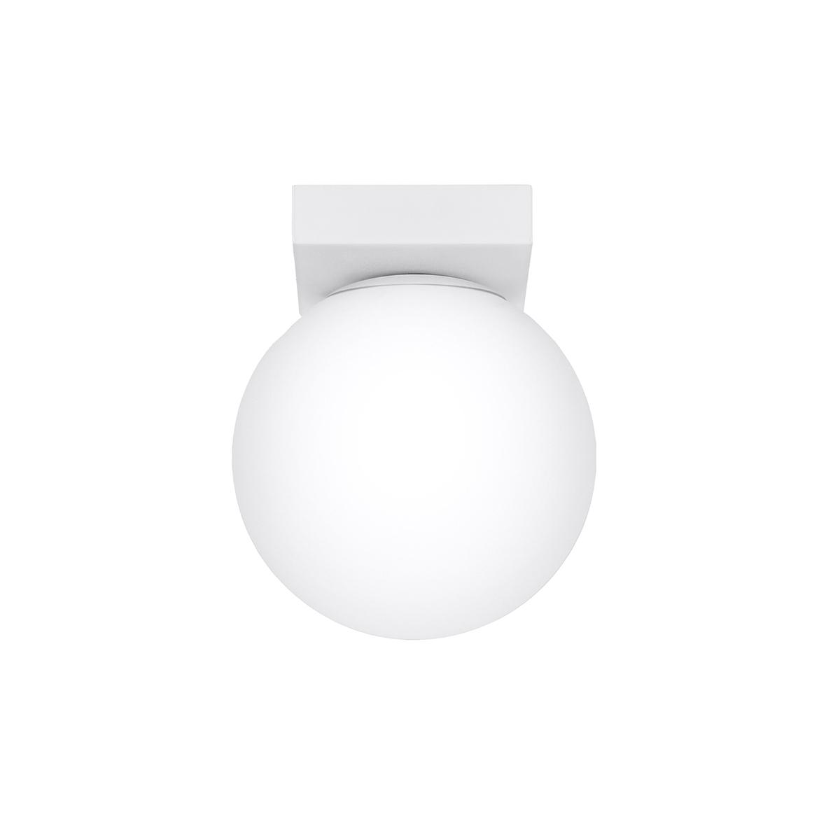 Sollux Lámpara de techo YOLI 1 blanca 