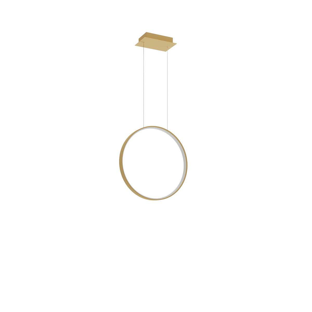 Sollux Lámpara colgante RIO 55 LED dorado 4000K 4000K
