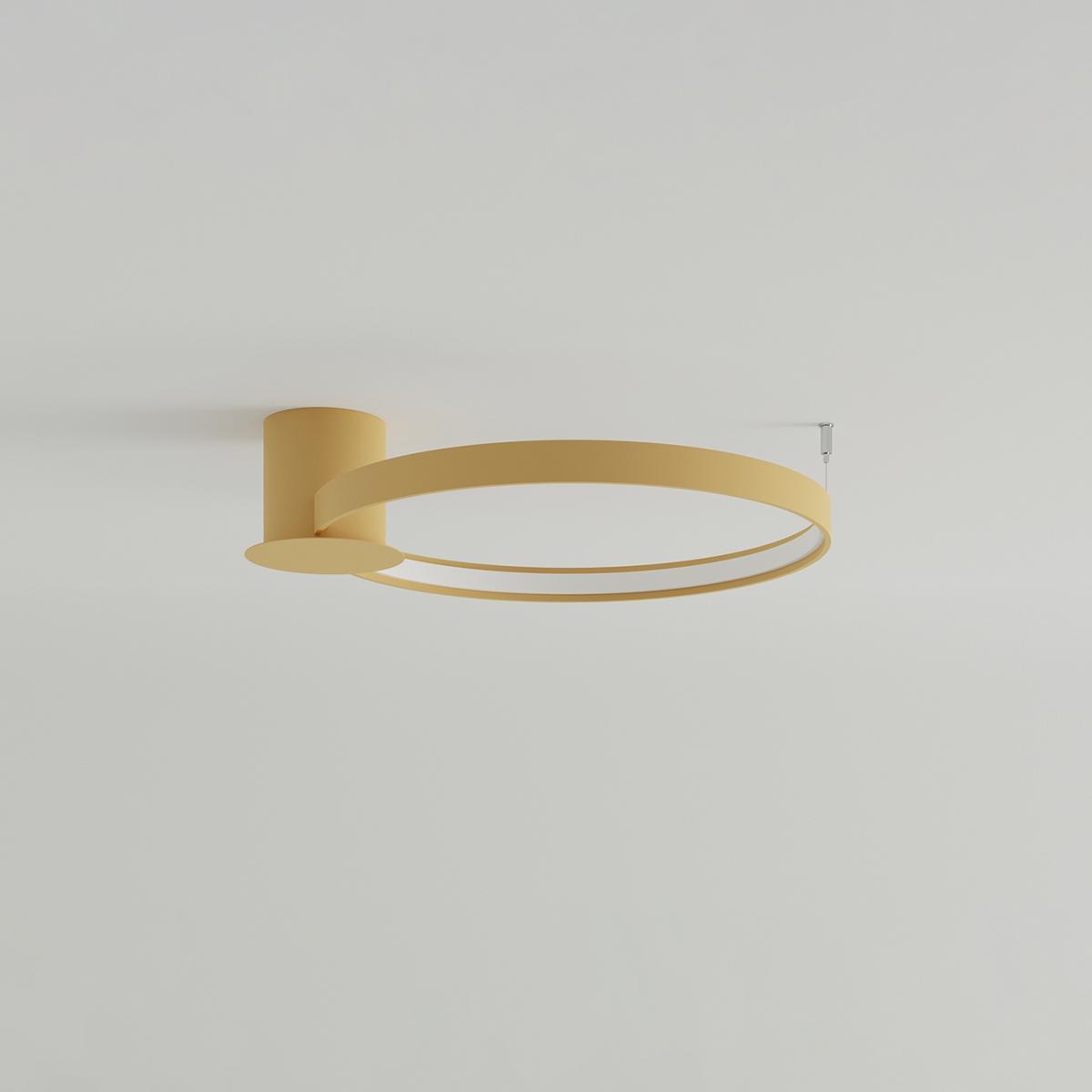 Sollux Lámpara de techo RIO 55 golden LED 3000K 3000K