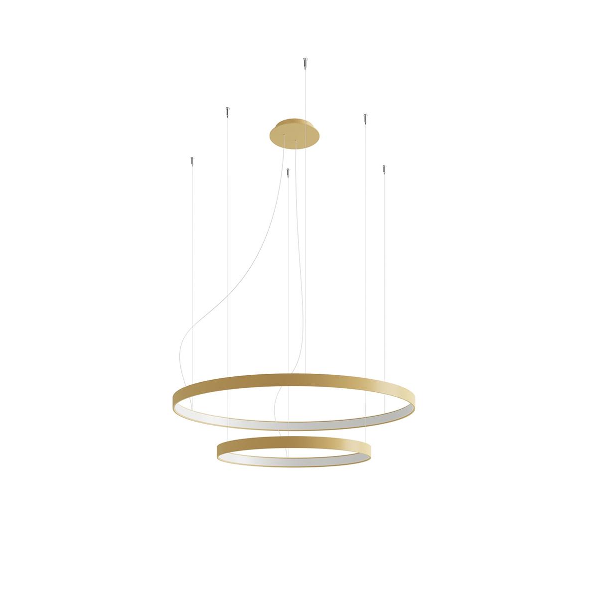 Sollux Lámpara RIO 2 55/78 LED dorado 4000K 4000K