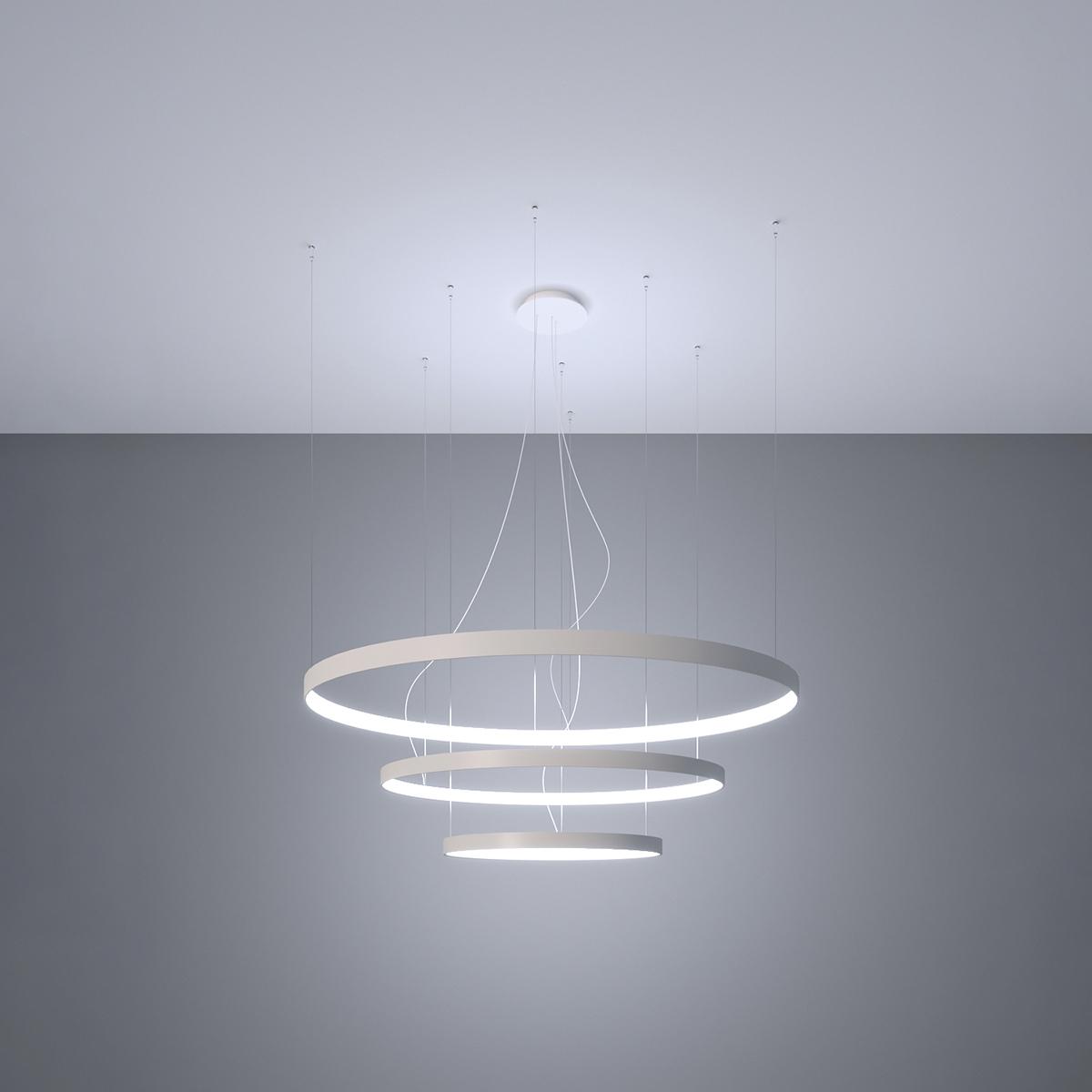 Sollux Lámpara RIO 3 55/78/110 LED blanco 4000K 4000K