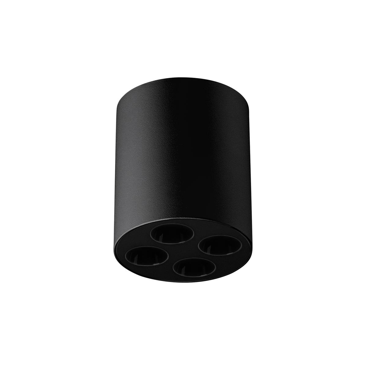 Sollux Lámpara de techo ZOE negro LED 4000K