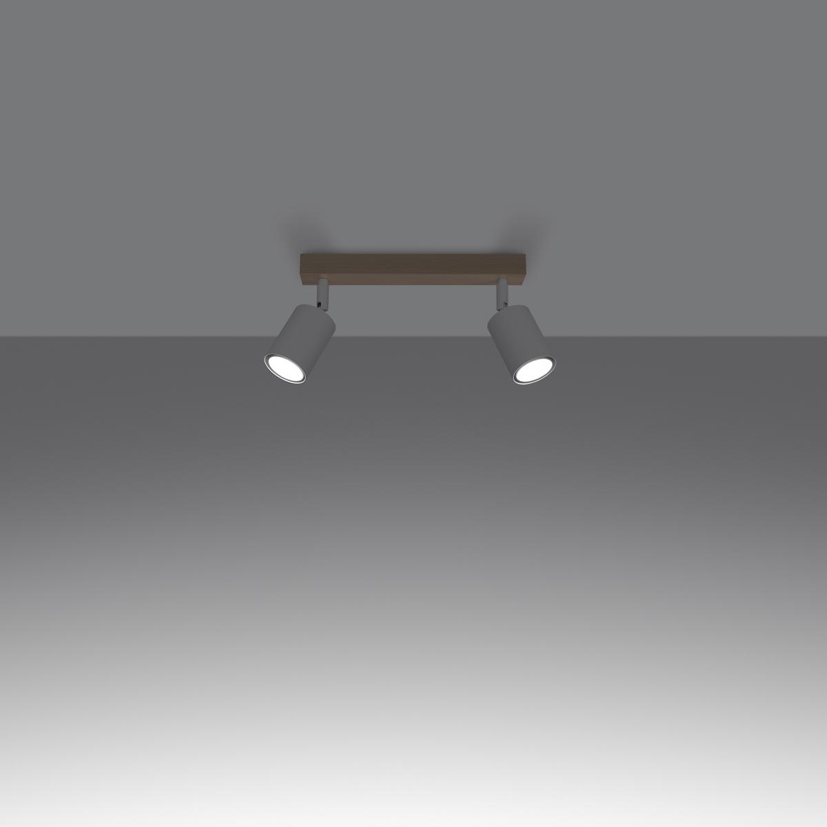 Sollux Plafón VERDO 2 blanco 