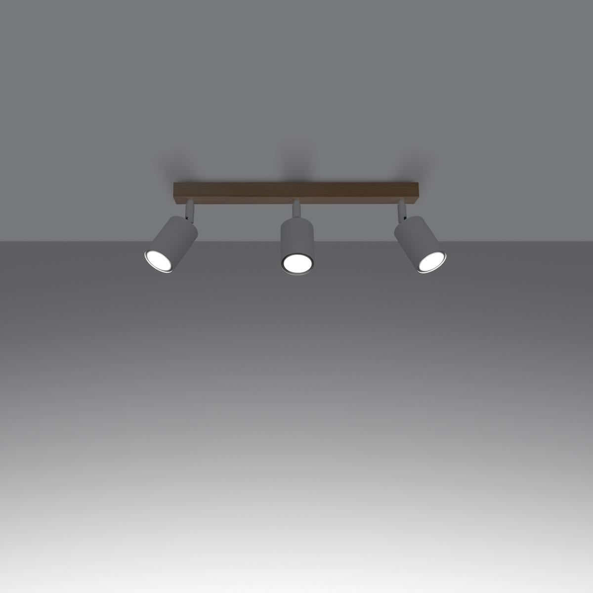 Sollux Plafón VERDO 3L blanco 