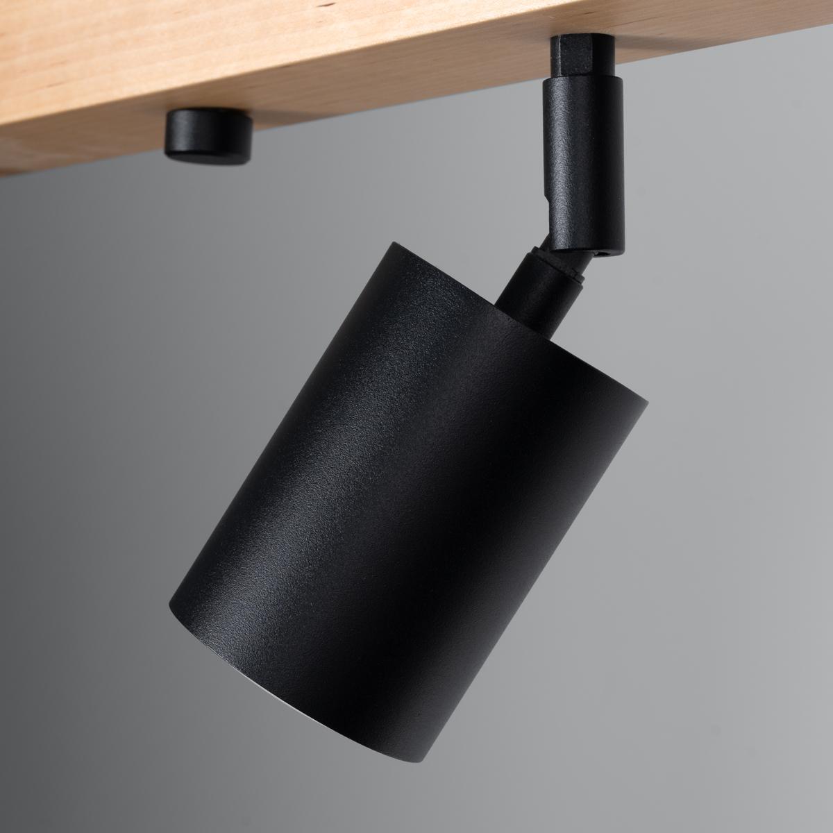 Sollux Plafón VERDO 4 negro 