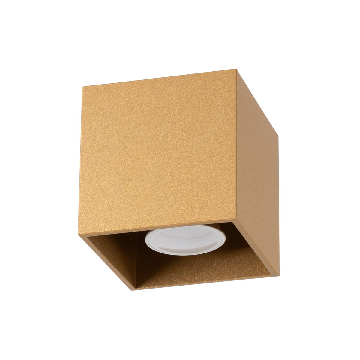 Sollux Lámpara de techo QUAD 1 oro 