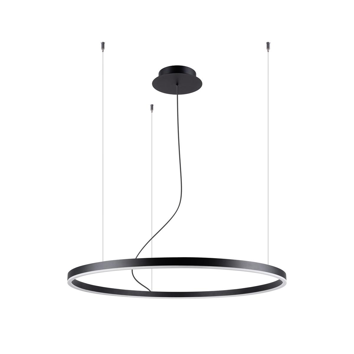 Sollux Araña ODA 80 negro LED 3000K 4000K