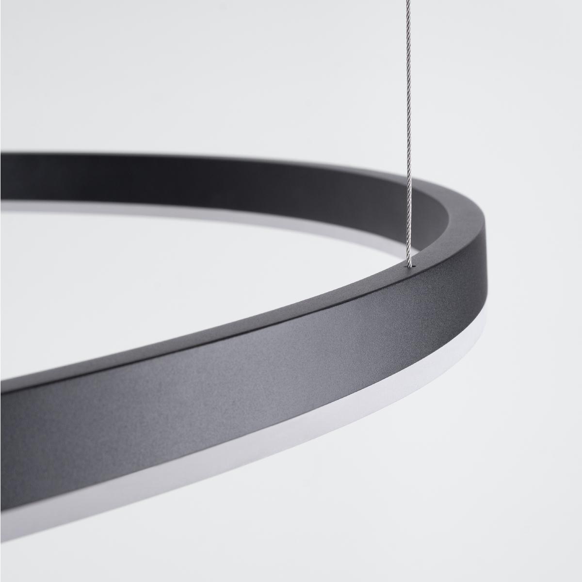 Sollux Araña ODA 80 negro LED 3000K 4000K