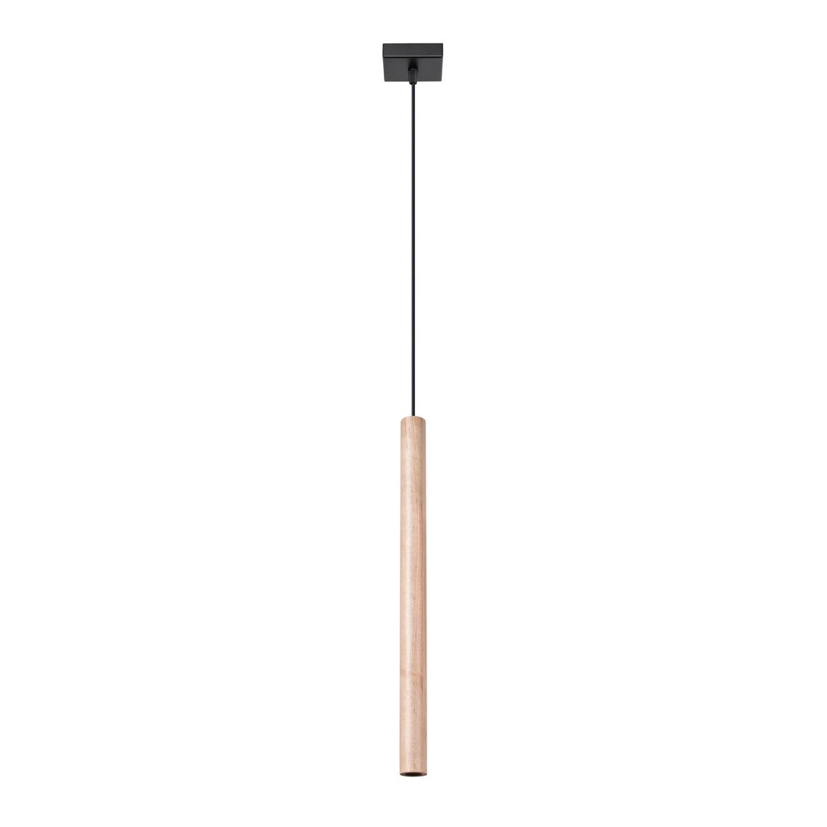 Sollux Lámpara colgante PASTELO 1 madera 
