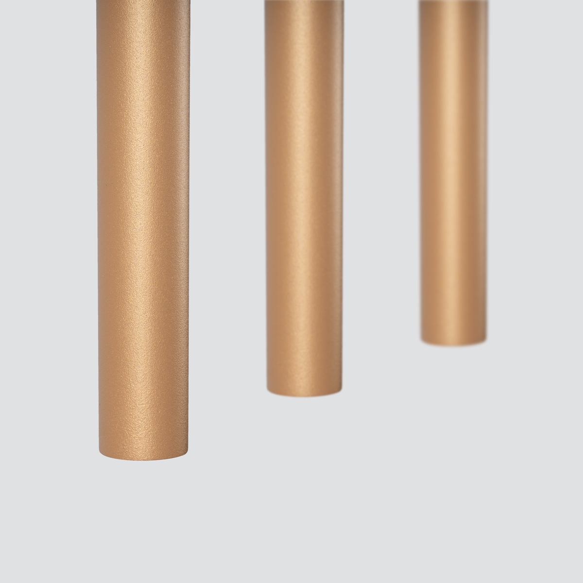 Sollux Lámpara colgante PASTELO 3L oro 