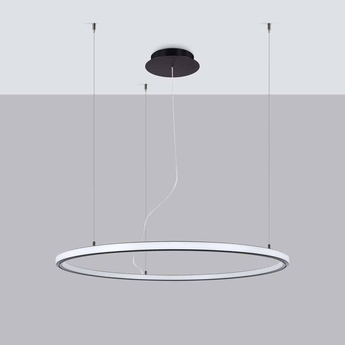 Sollux Araña RISA 80 negro LED 3000K 3000K