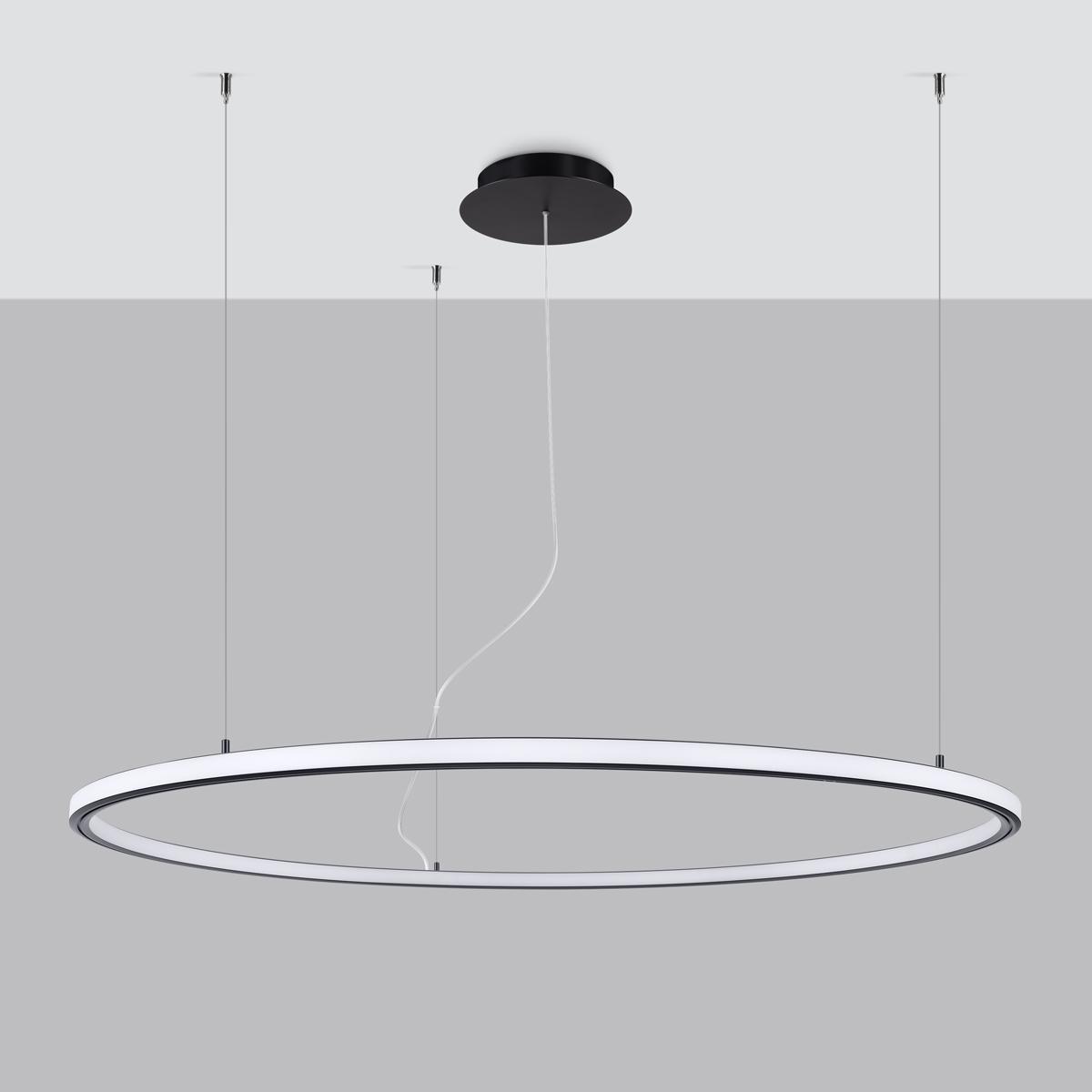 Sollux Araña RISA 120 negro LED 3000K 3000K
