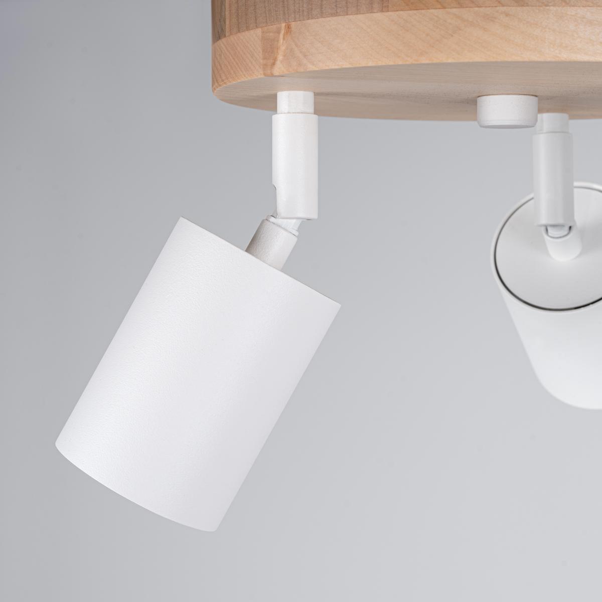 Sollux Plafón VERDO 3P blanco 