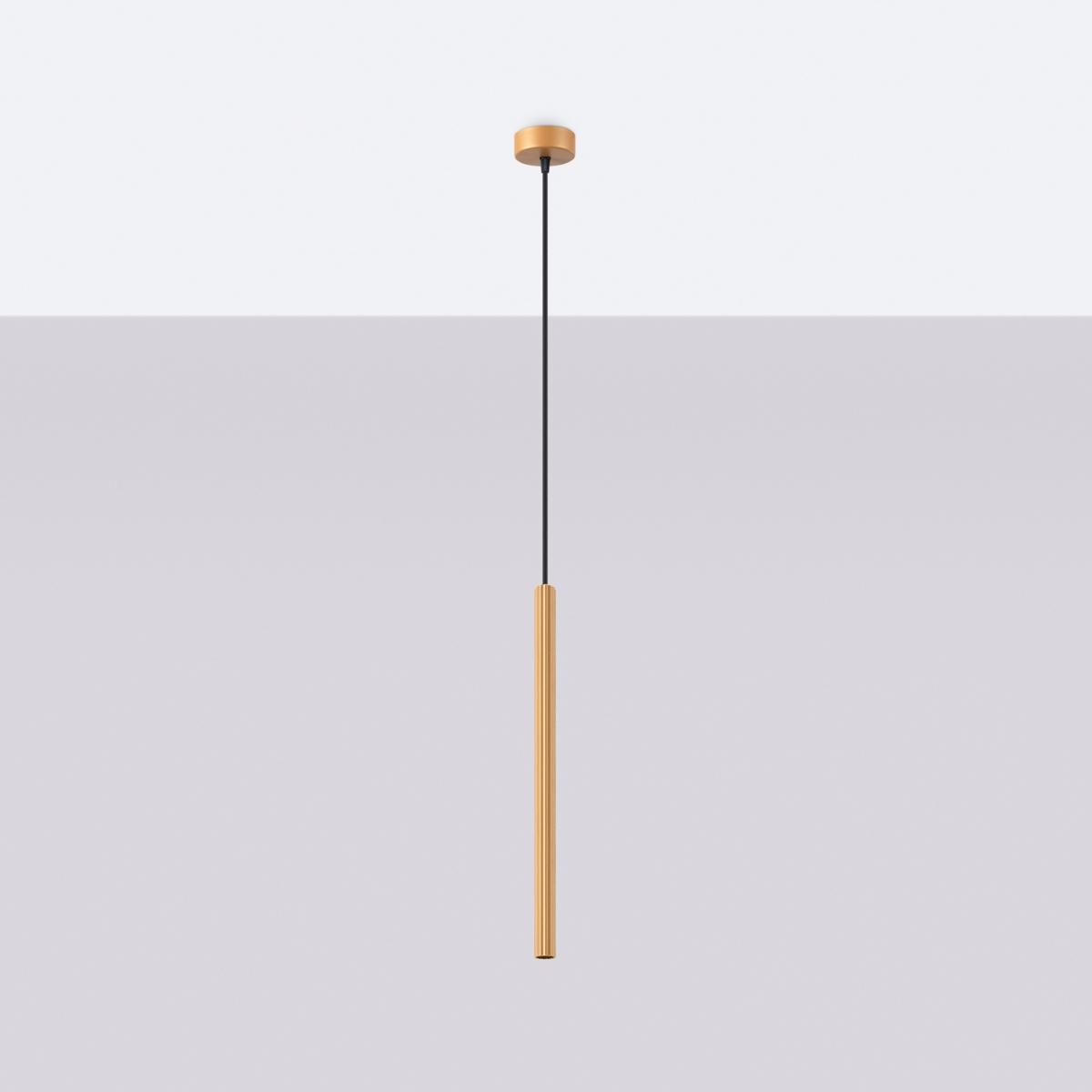 Sollux Lámpara colgante ARCHE 1 oro 