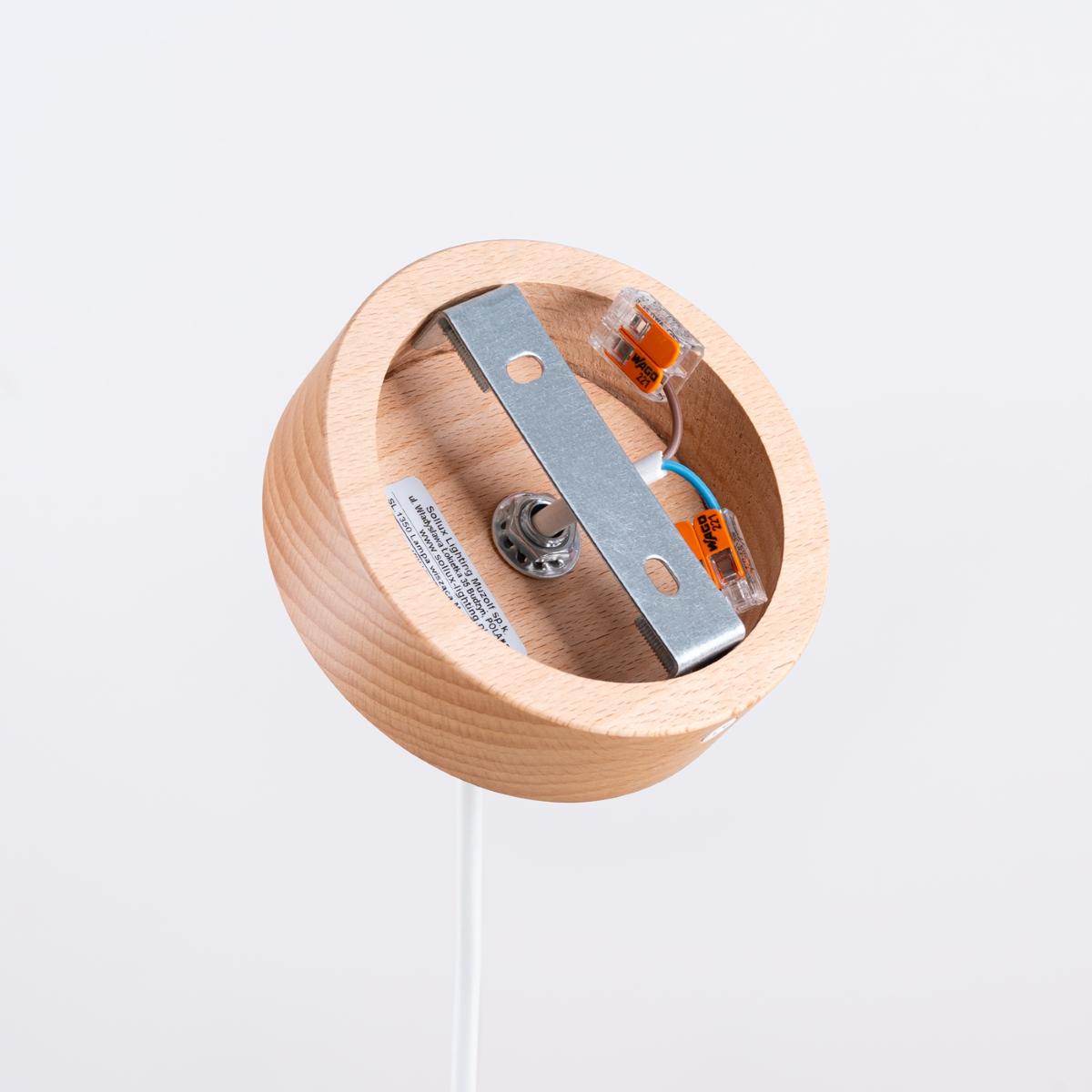 Sollux Lámpara colgante MARION blanca 