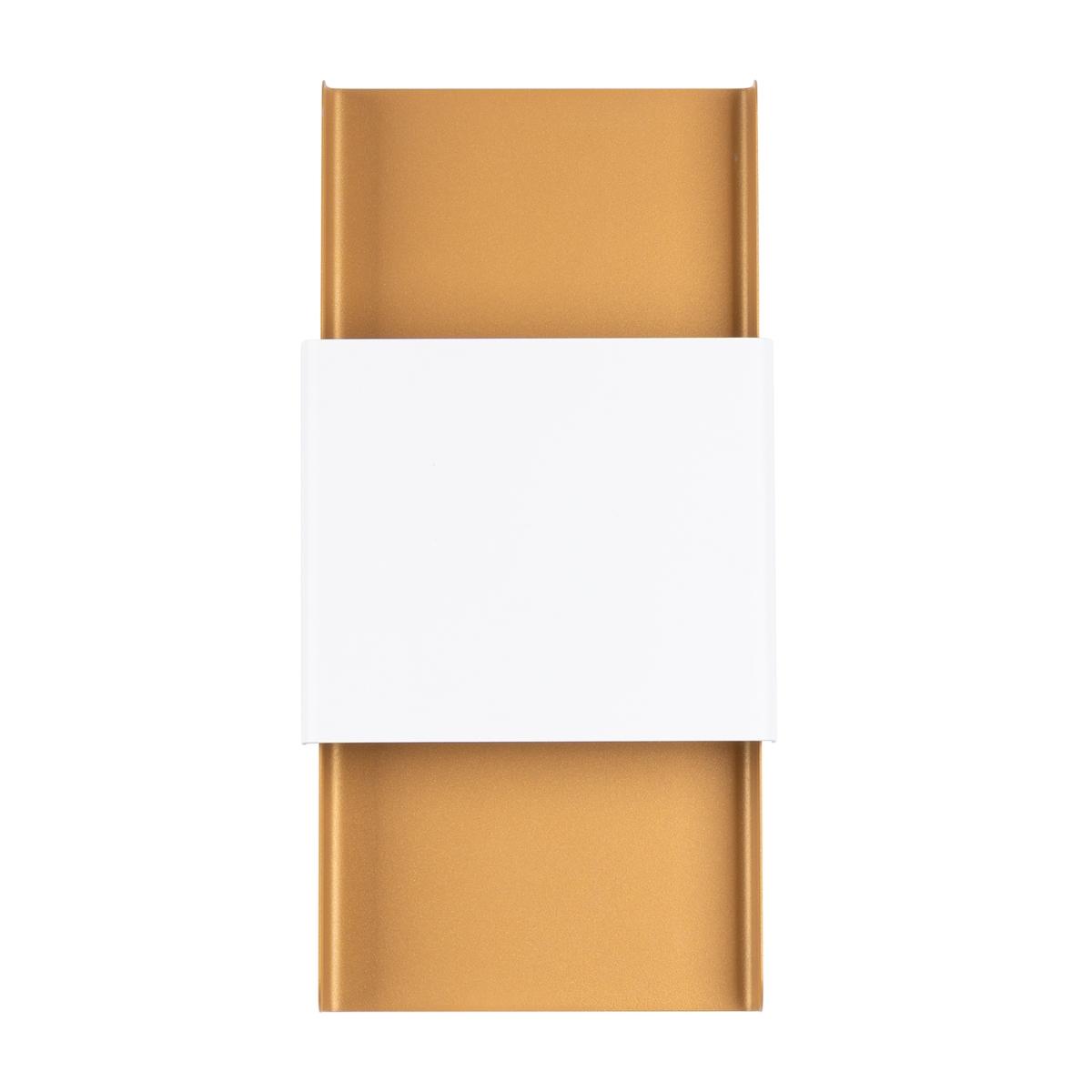 Sollux Aplique DURLIN oro/blanco 
