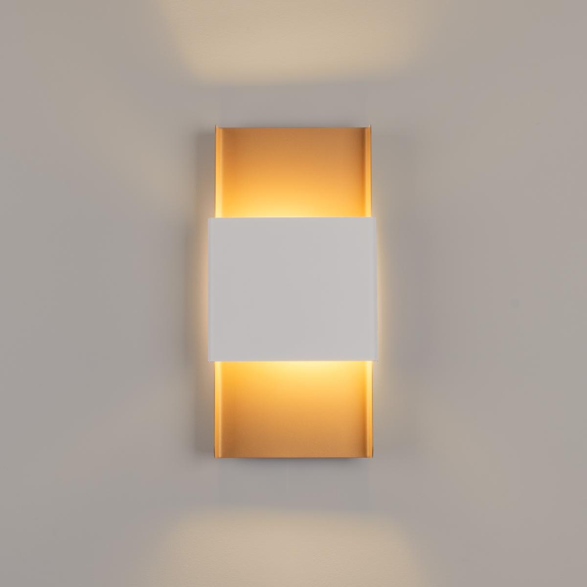 Sollux Aplique DURLIN oro/blanco 