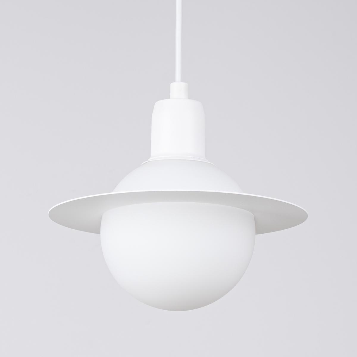 Sollux Lámpara colgante HYPERION 1 blanco 