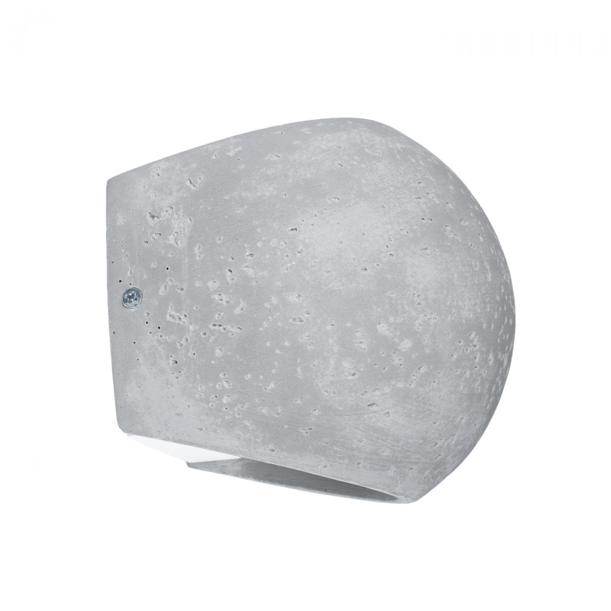 Sollux Aplique GLOBE hormigón No aplicable