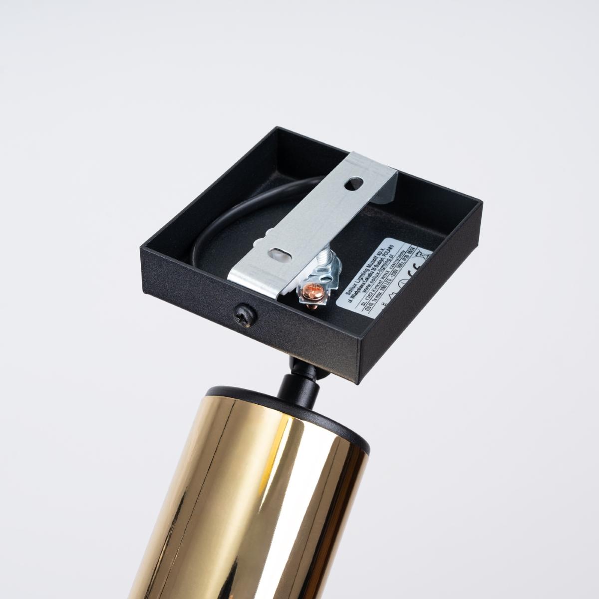 Sollux Aplique WINX negro/oro 