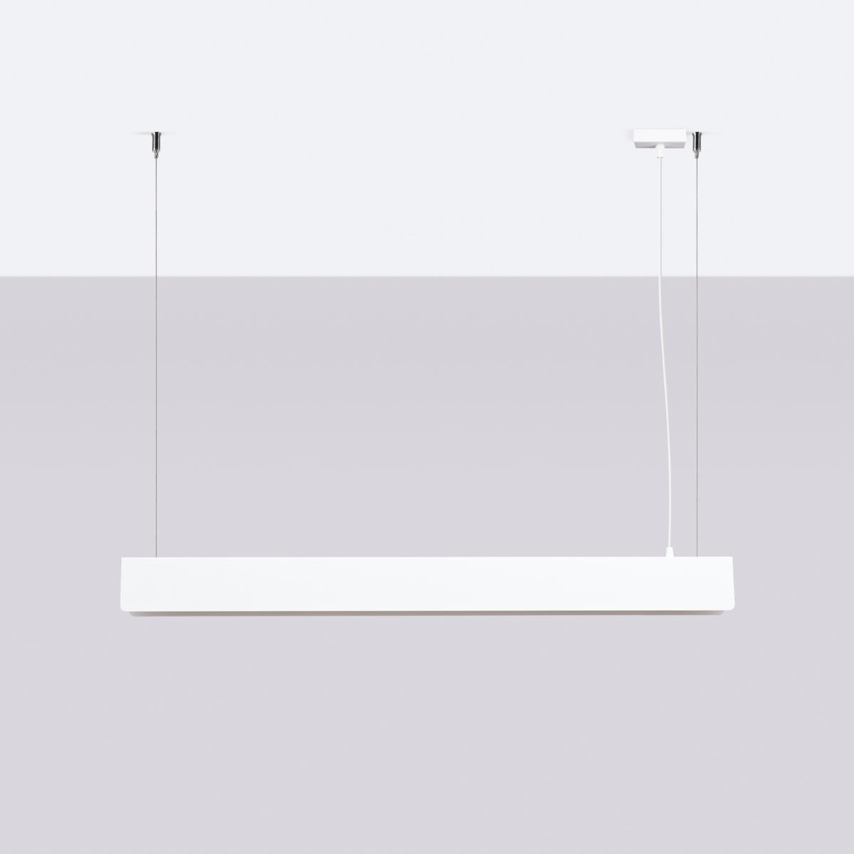 Sollux Lámpara colgante SPARK blanca 3000K