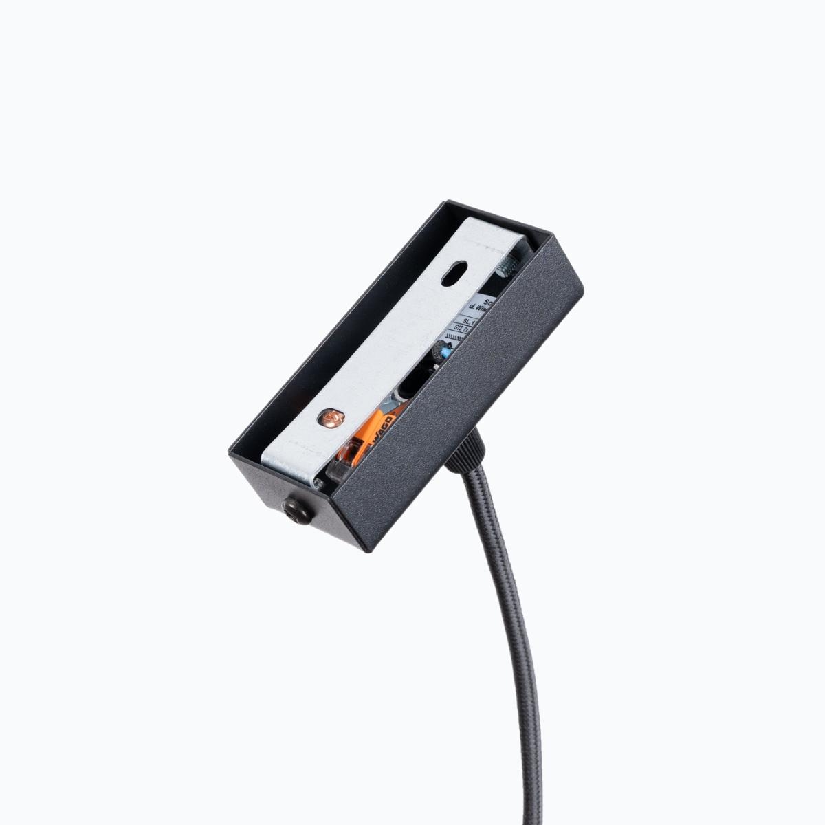 Sollux Lámpara colgante SPARK negra 3000K