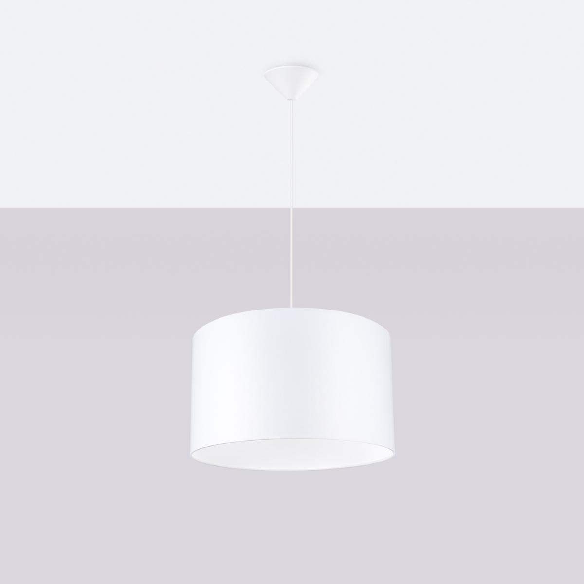 Sollux Lámpara colgante NOVA 40 blanca 
