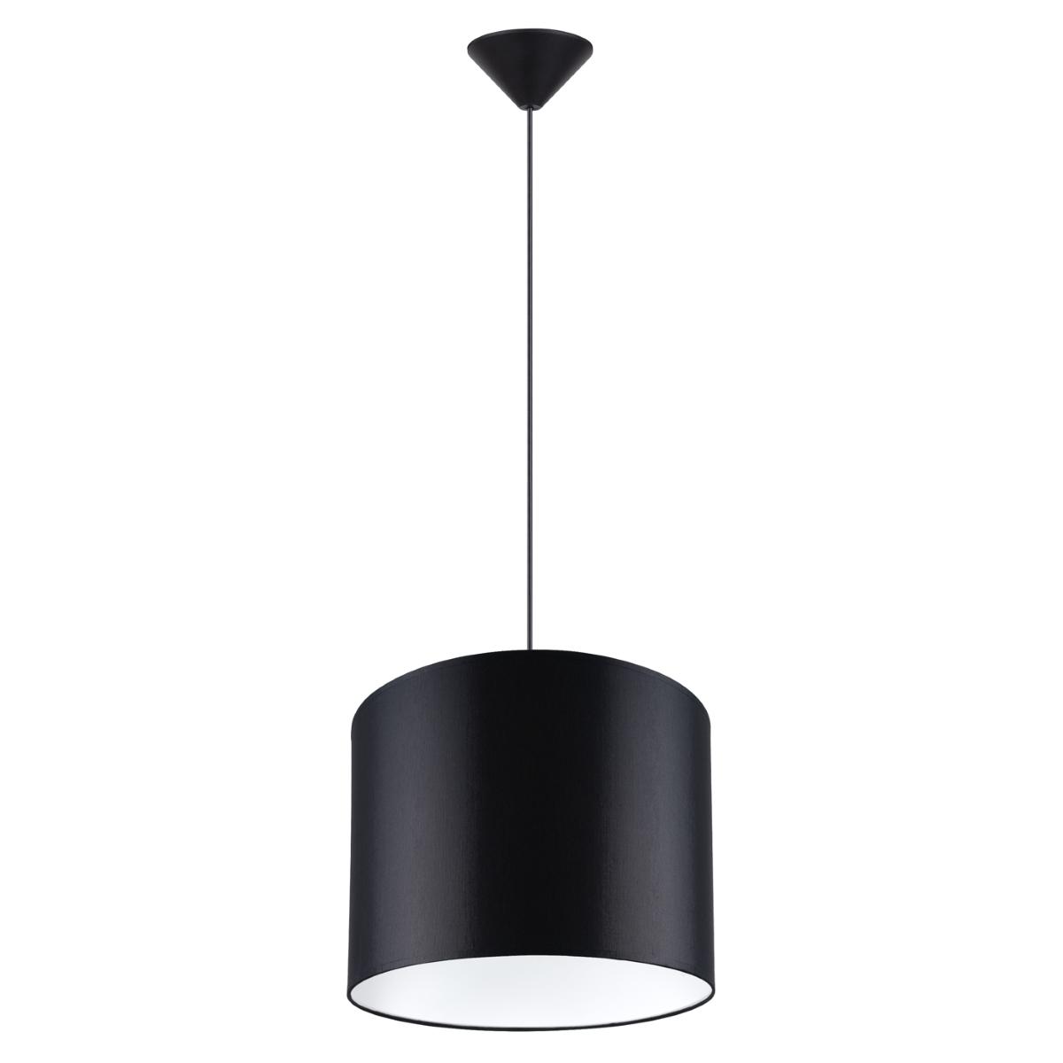 Sollux Lámpara colgante NOVA 30 negra 