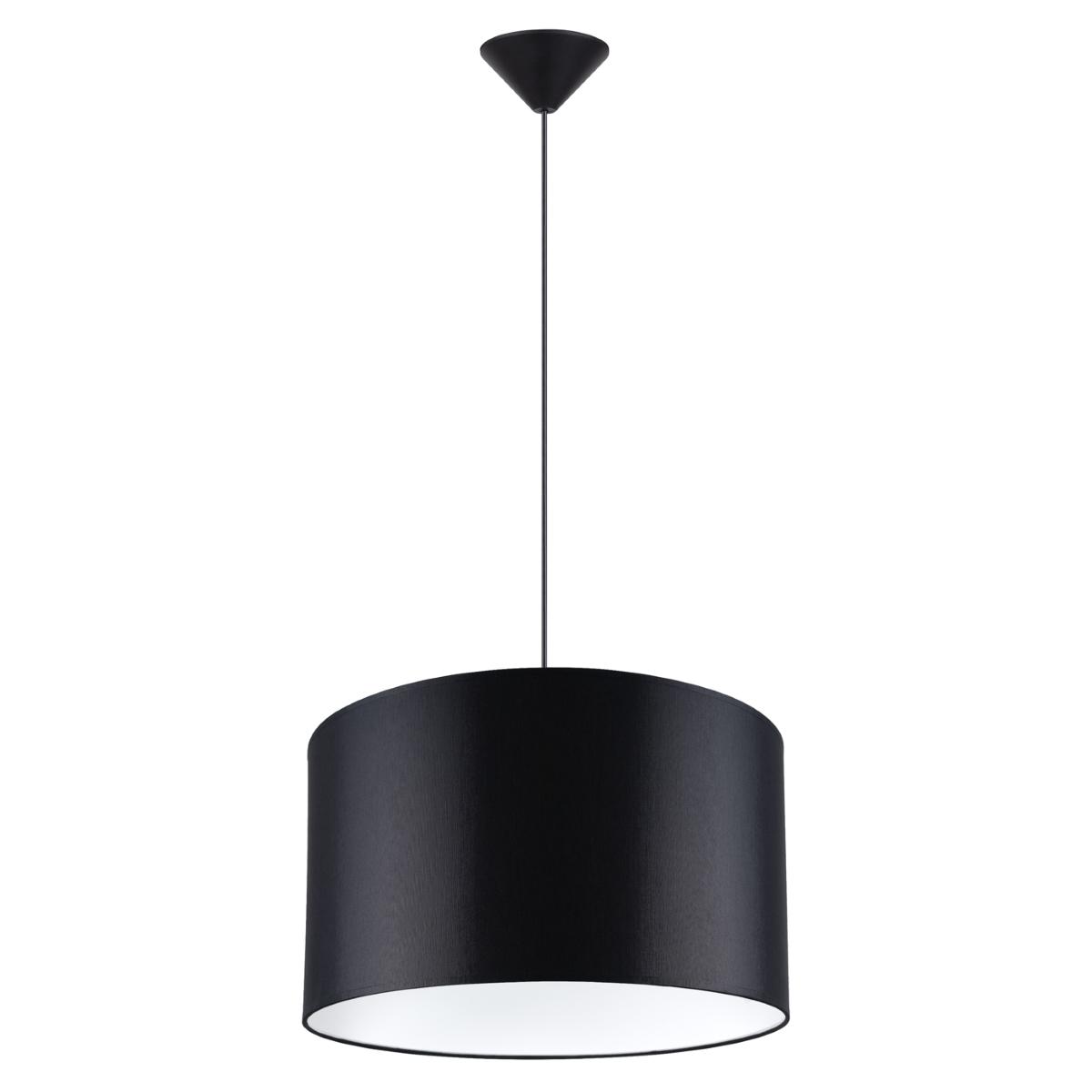 Sollux Lámpara colgante NOVA 40 negra 