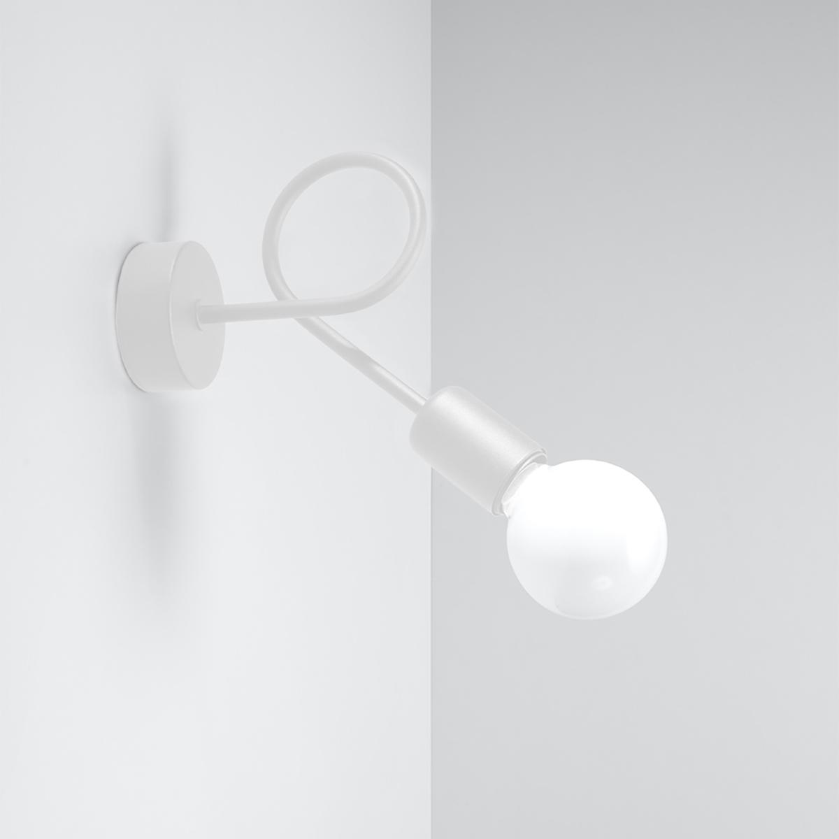 Sollux Aplique LOOP blanco 