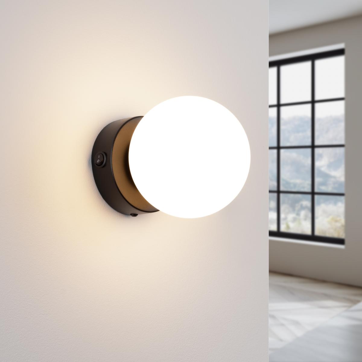 Sollux Aplique YOLI 1 negro N/A