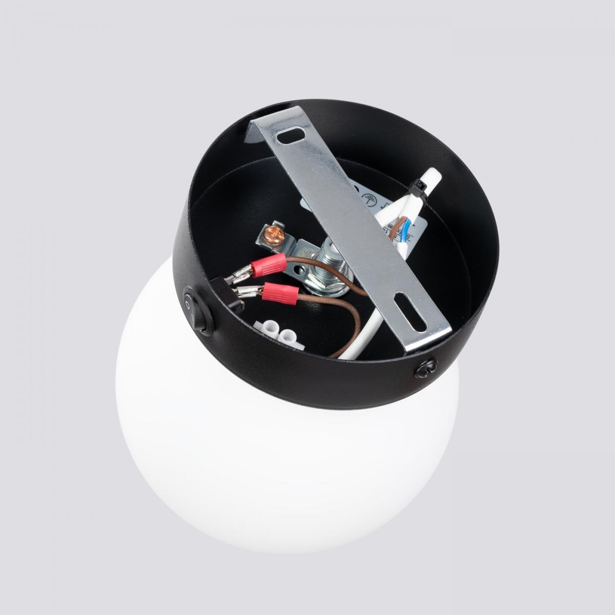 Sollux Aplique YOLI 1 negro N/A