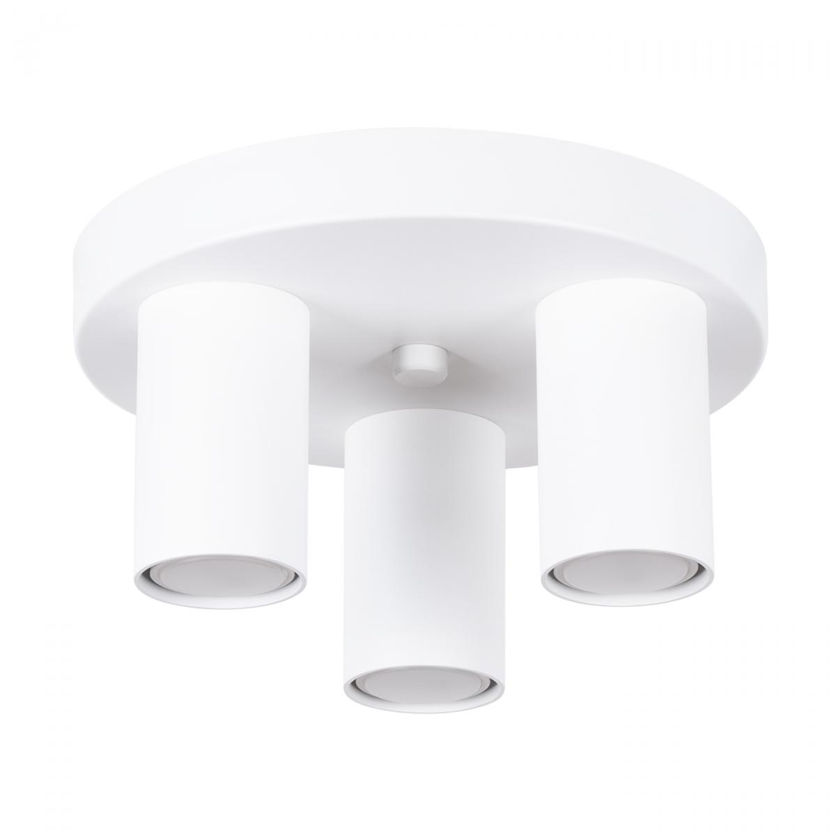 Sollux Plafón LAGOS 3P blanco N/A