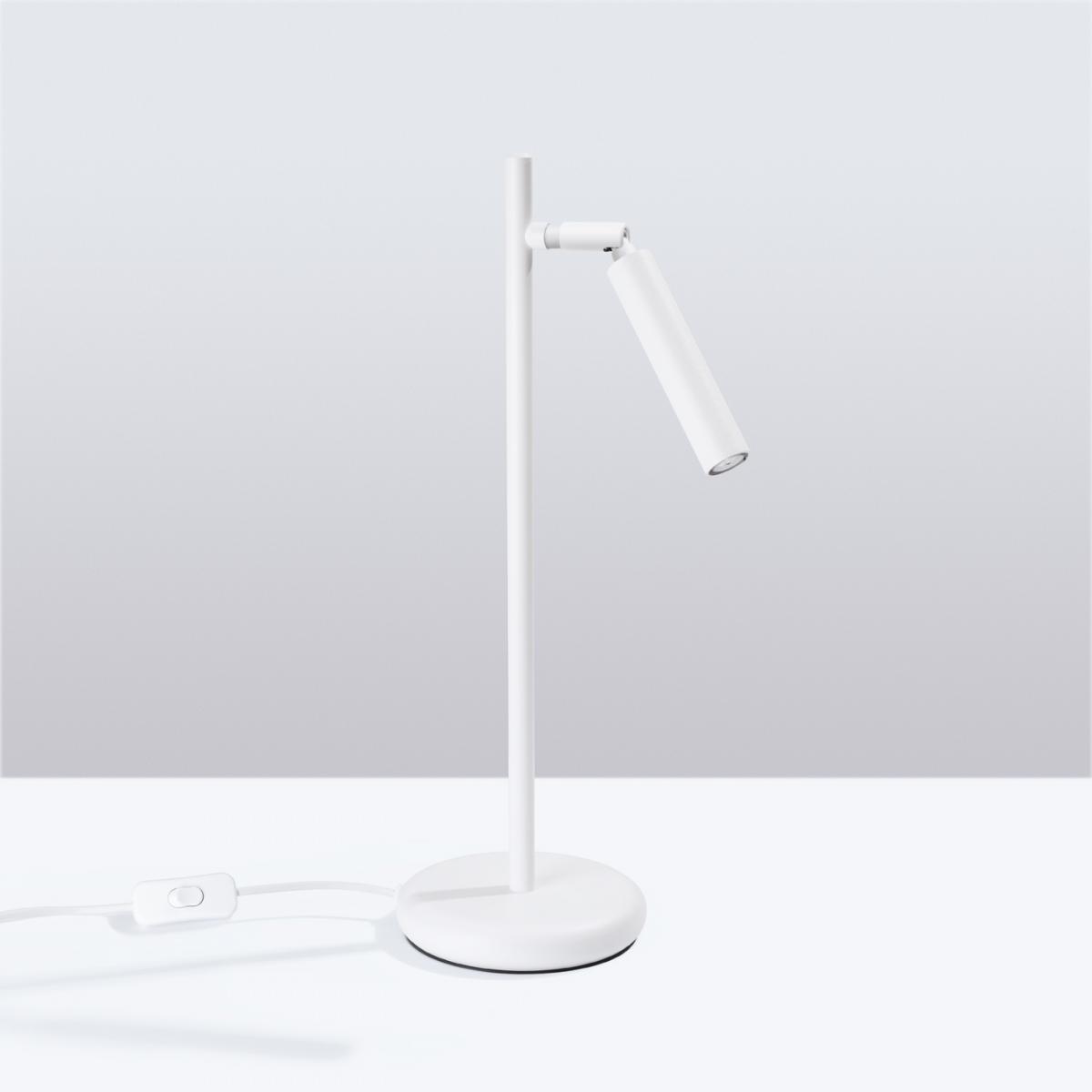 Sollux Lámpara de mesa PASTELO blanca N/A