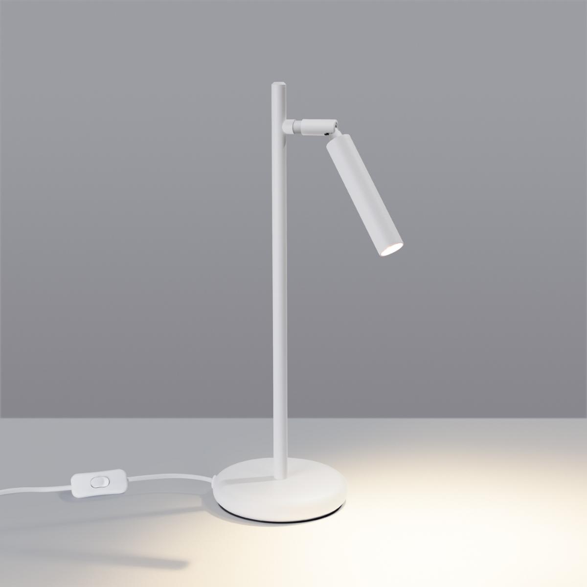 Sollux Lámpara de mesa PASTELO blanca N/A