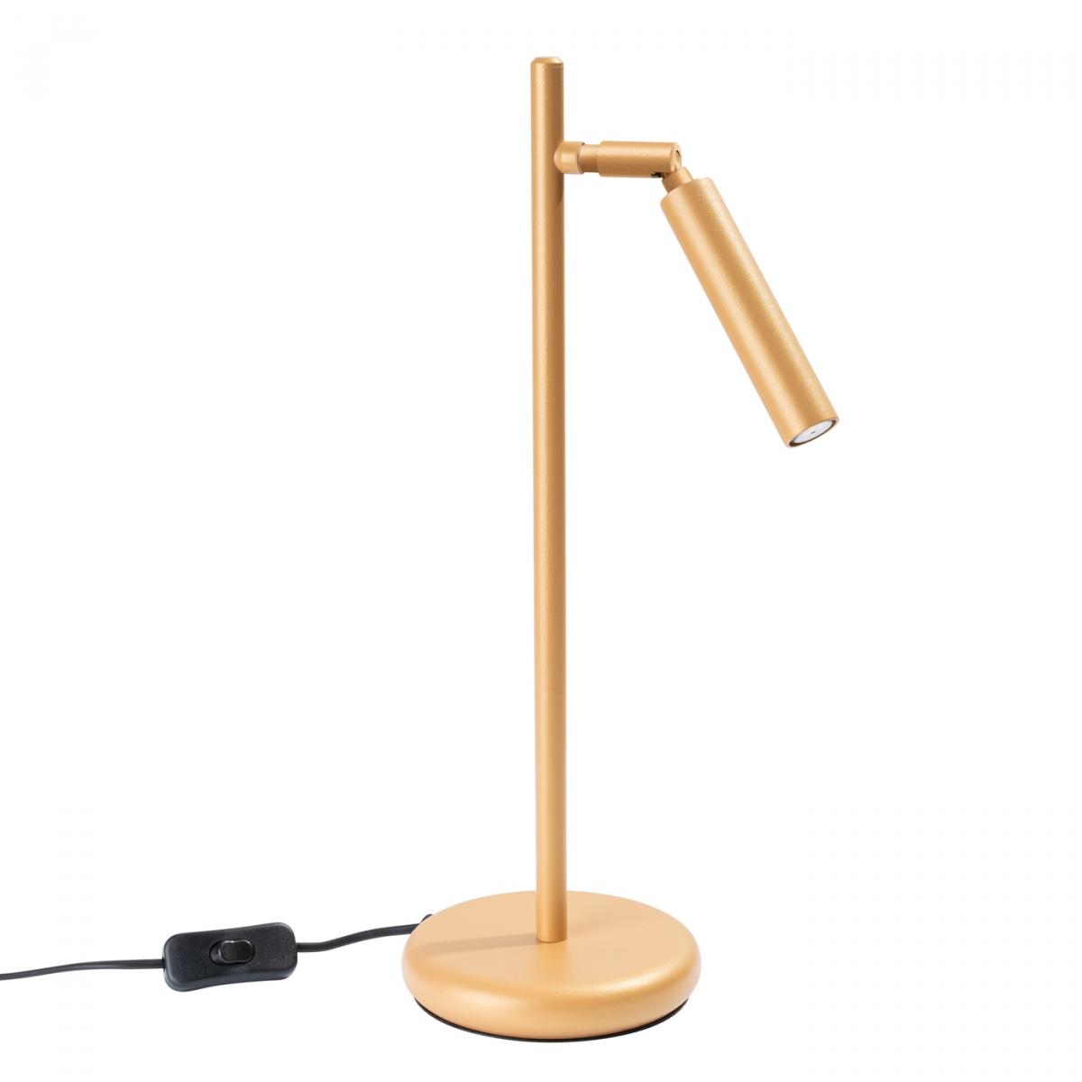 Sollux Lámpara de mesa PASTELO oro N/A