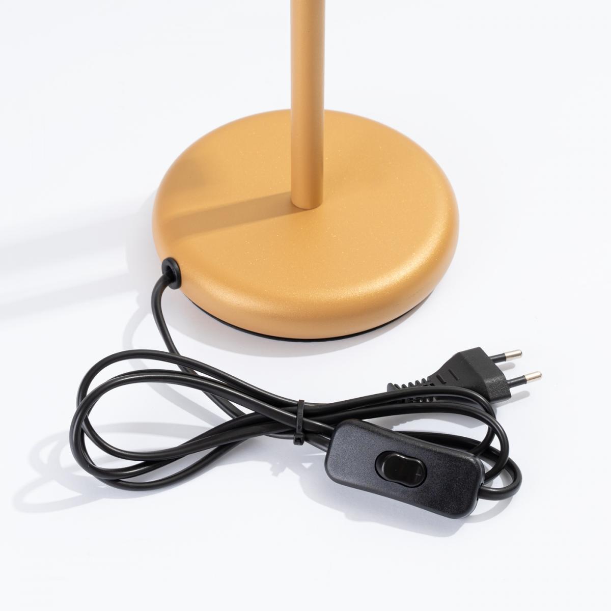 Sollux Lámpara de mesa PASTELO oro N/A