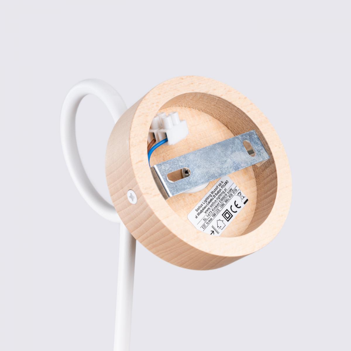 Sollux Aplique EMBER blanco N/A