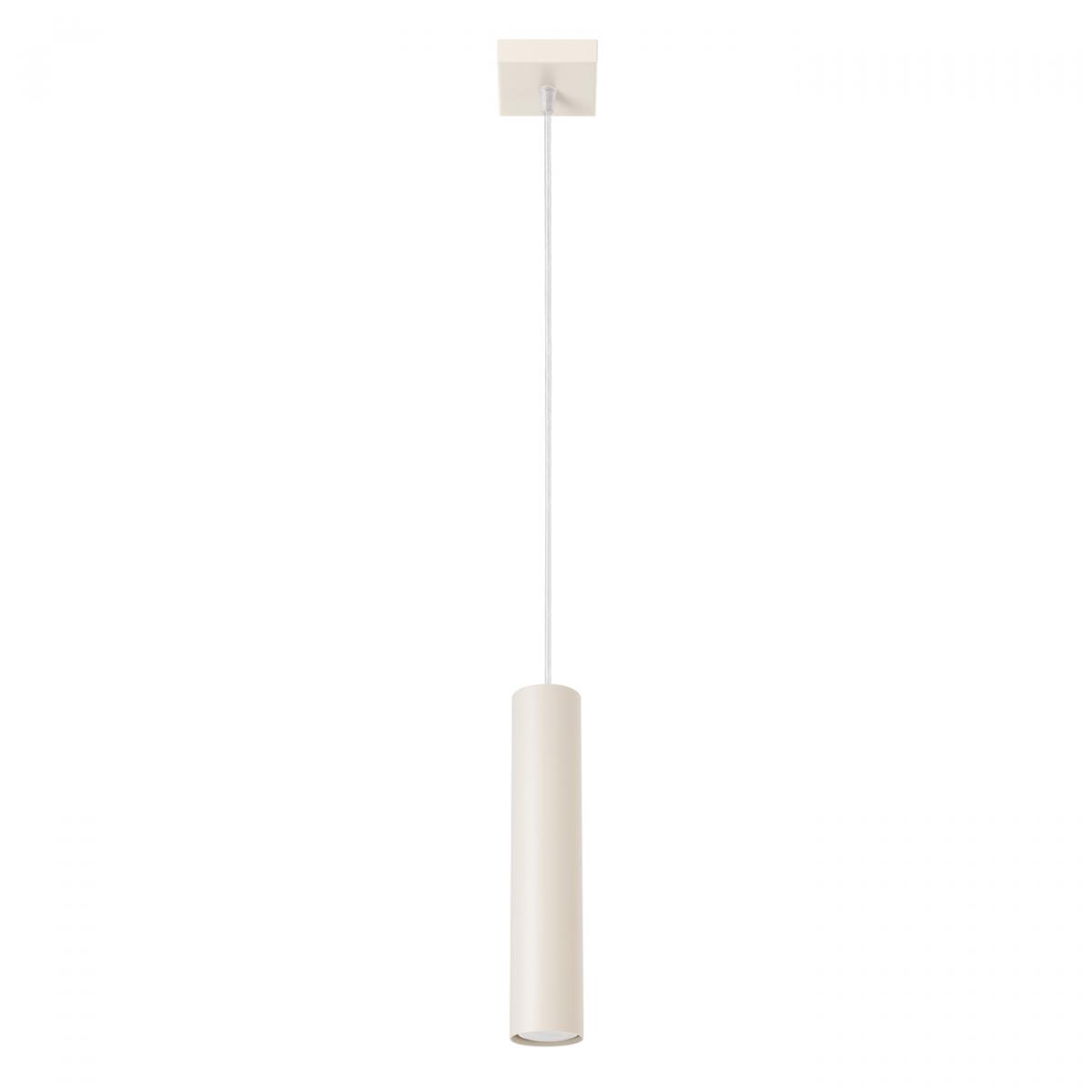 Sollux Lámpara colgante LAGOS 1 beige N/A