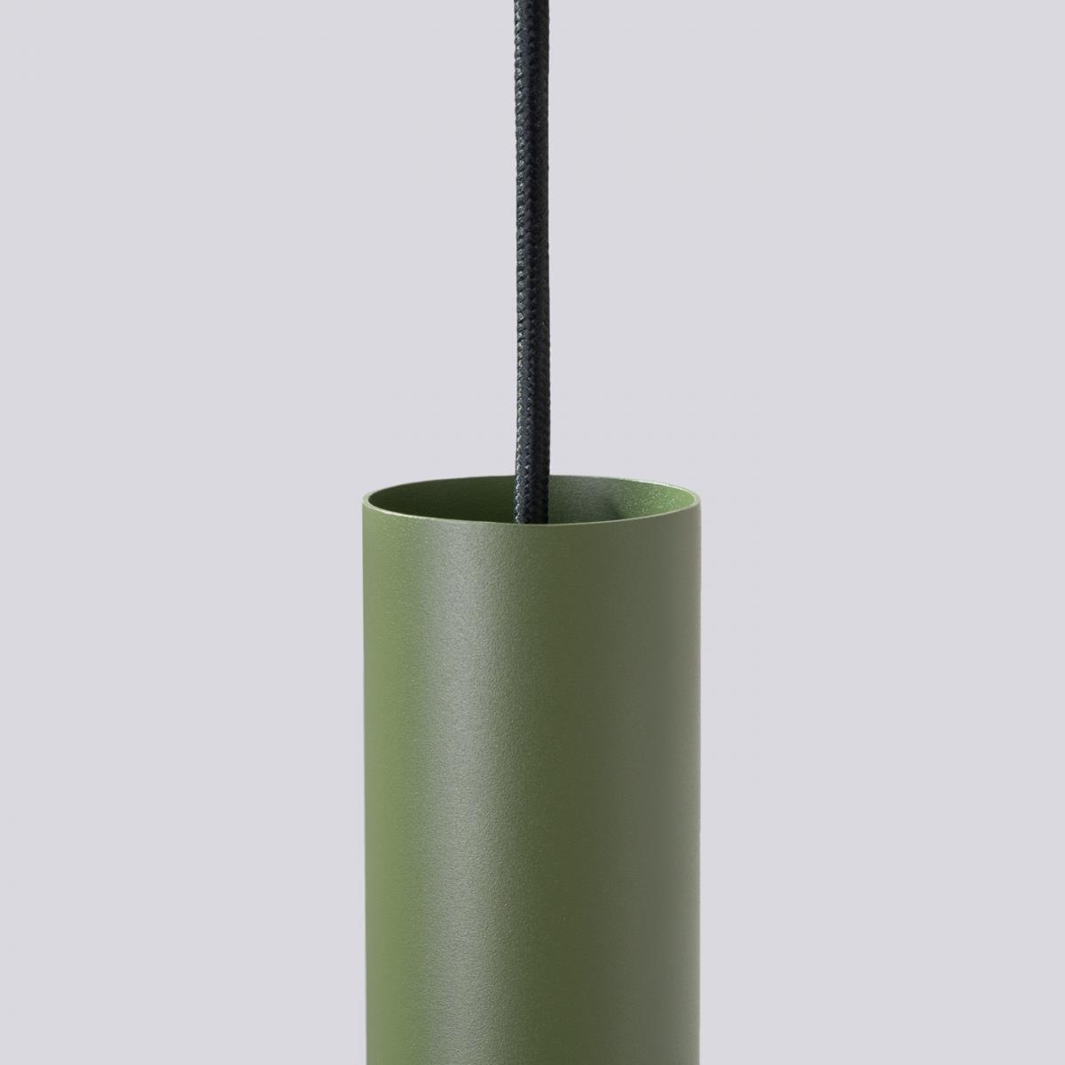 Sollux Lámpara colgante LAGOS 3P verde oliva N/A