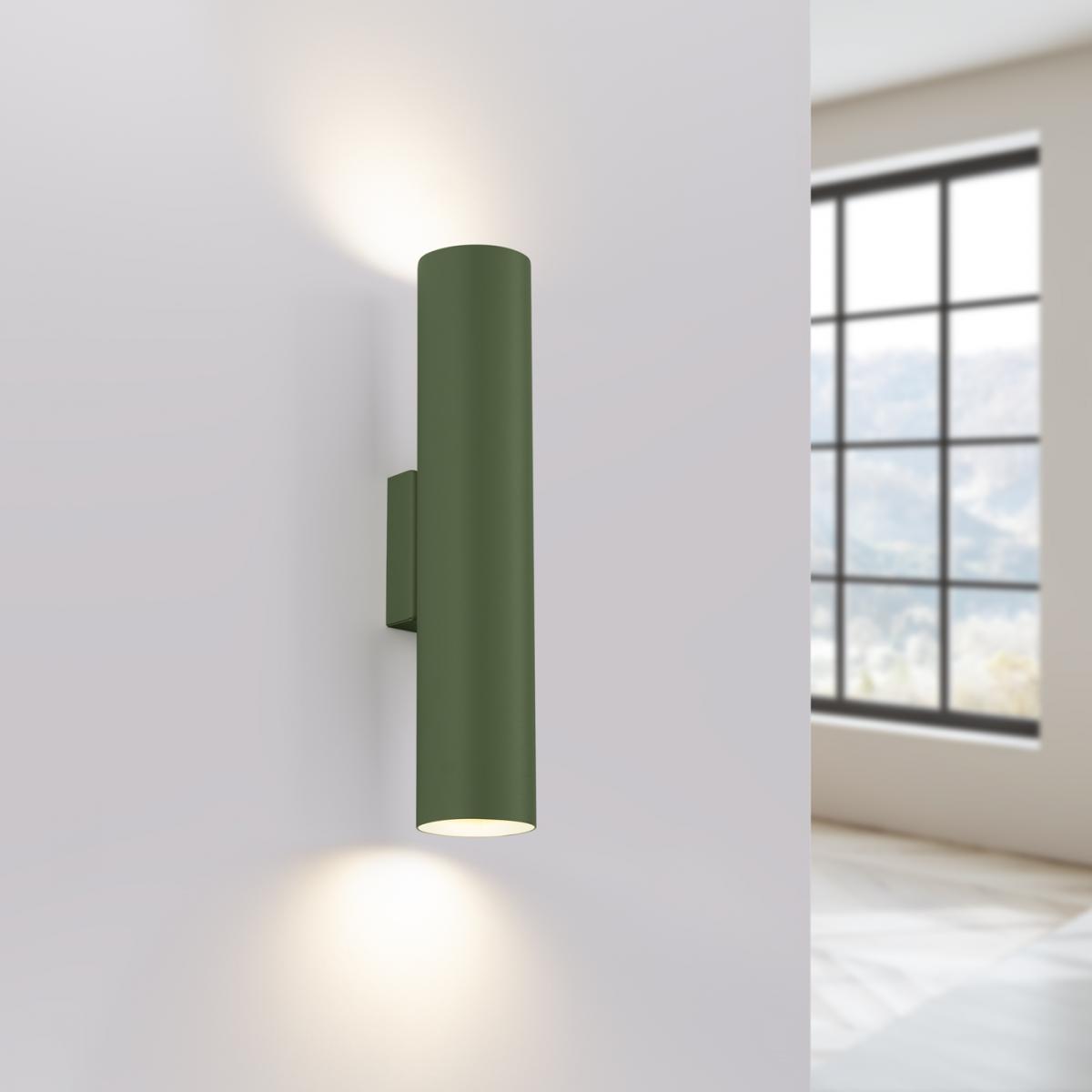 Sollux Aplique LAGOS 2 verde oliva N/A